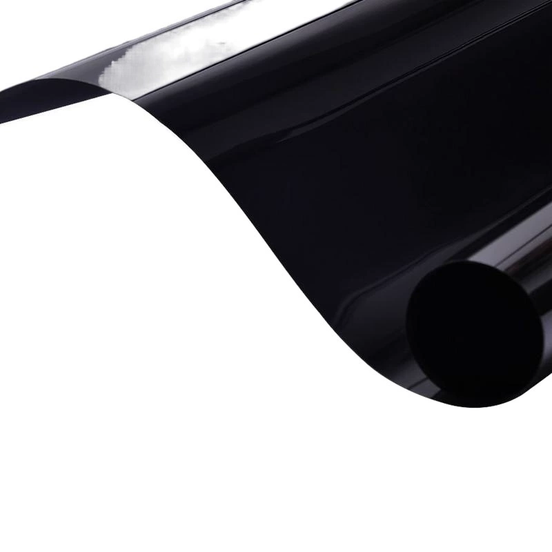 Черное Непрозрачное бытовое окно солнцезащитное стекло Солнцезащитная изоляционная пленка прочная светонепроницаемая декоративная Строительная стеклянная пленка