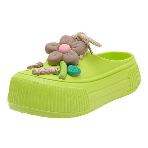 Mary Jane Croc Shoes for Women: Adorable, Step-On Style, Versatile Ins-Inspired Design, Non-Slip & Odor-Proof, Thick-Soled, Closed-Toe Slippers Perfect for Students