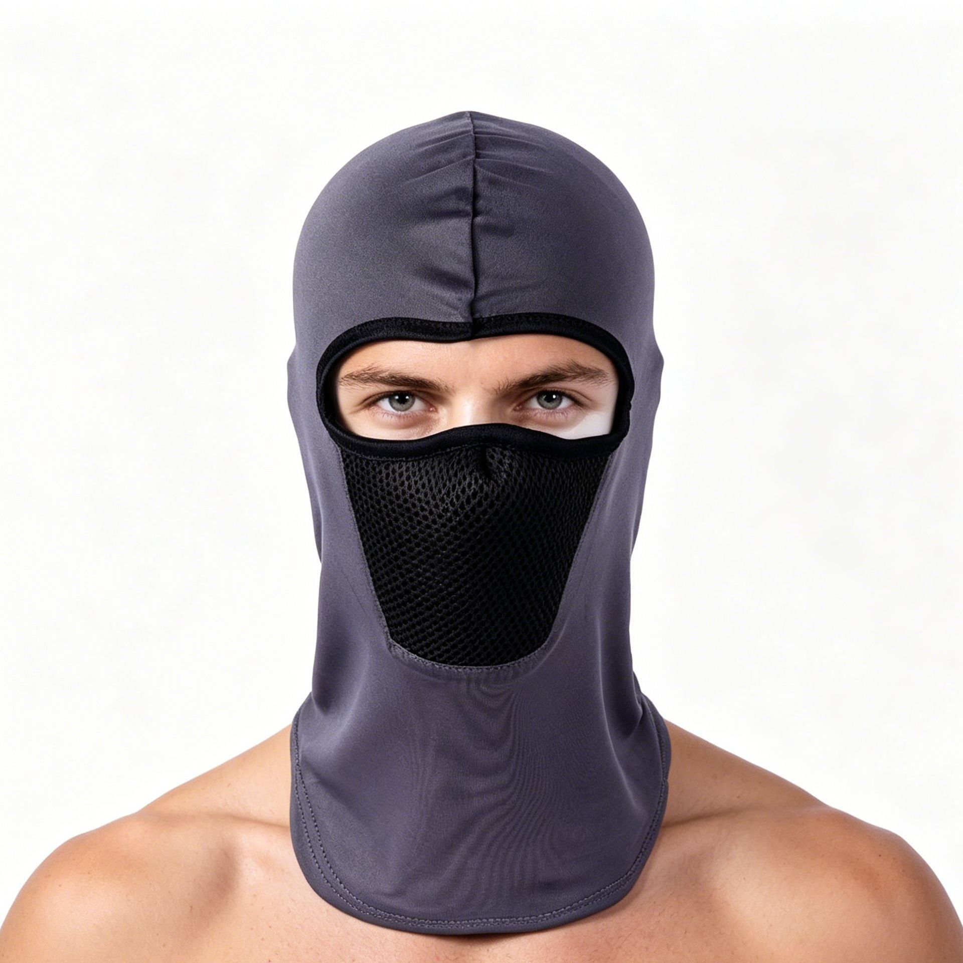 Máscara de ciclismo transpirable con protección UV