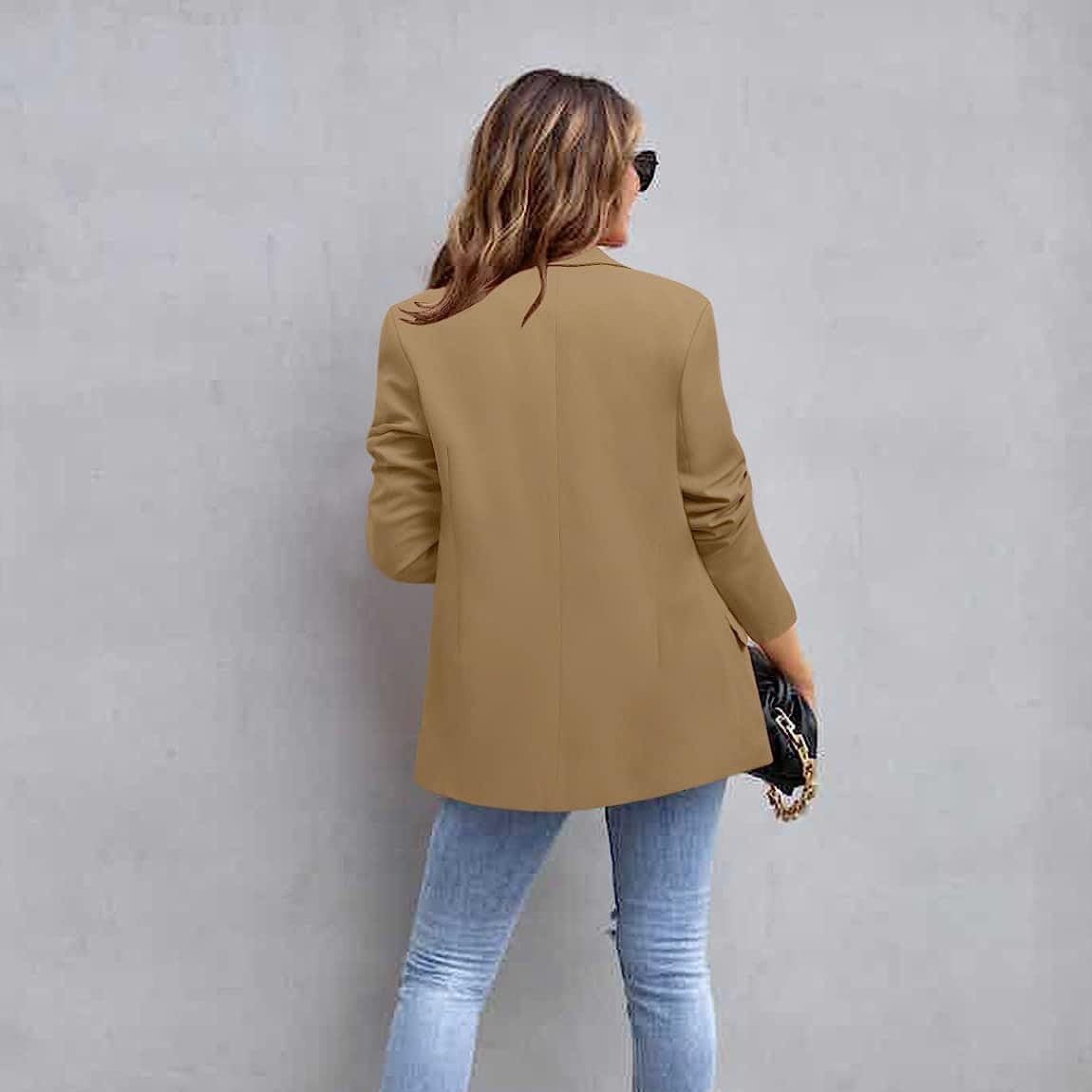 Women's Clothing new 2024 autumn and winter suit jacket temperament commuting slim suit jacket_mkmklike.com