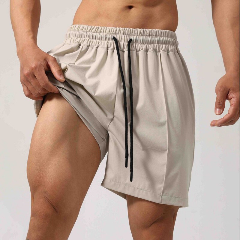 Ice Silk Sports Quarter-Length Shorts for Men, Nylon Casual Trendy American Style Summer Cross-Border Export Loose Large Version Pants Ice Silk Sports Quarter-Length Shorts for Men, Nylon Casual Trendy American Style Summer Cross-Border Export Loose Large Version Pants