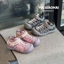 ��С��2026���ļ��¿�ʱ��֯��Ůͯ��Ь�ο�͸��������ͯ��ɽЬ��