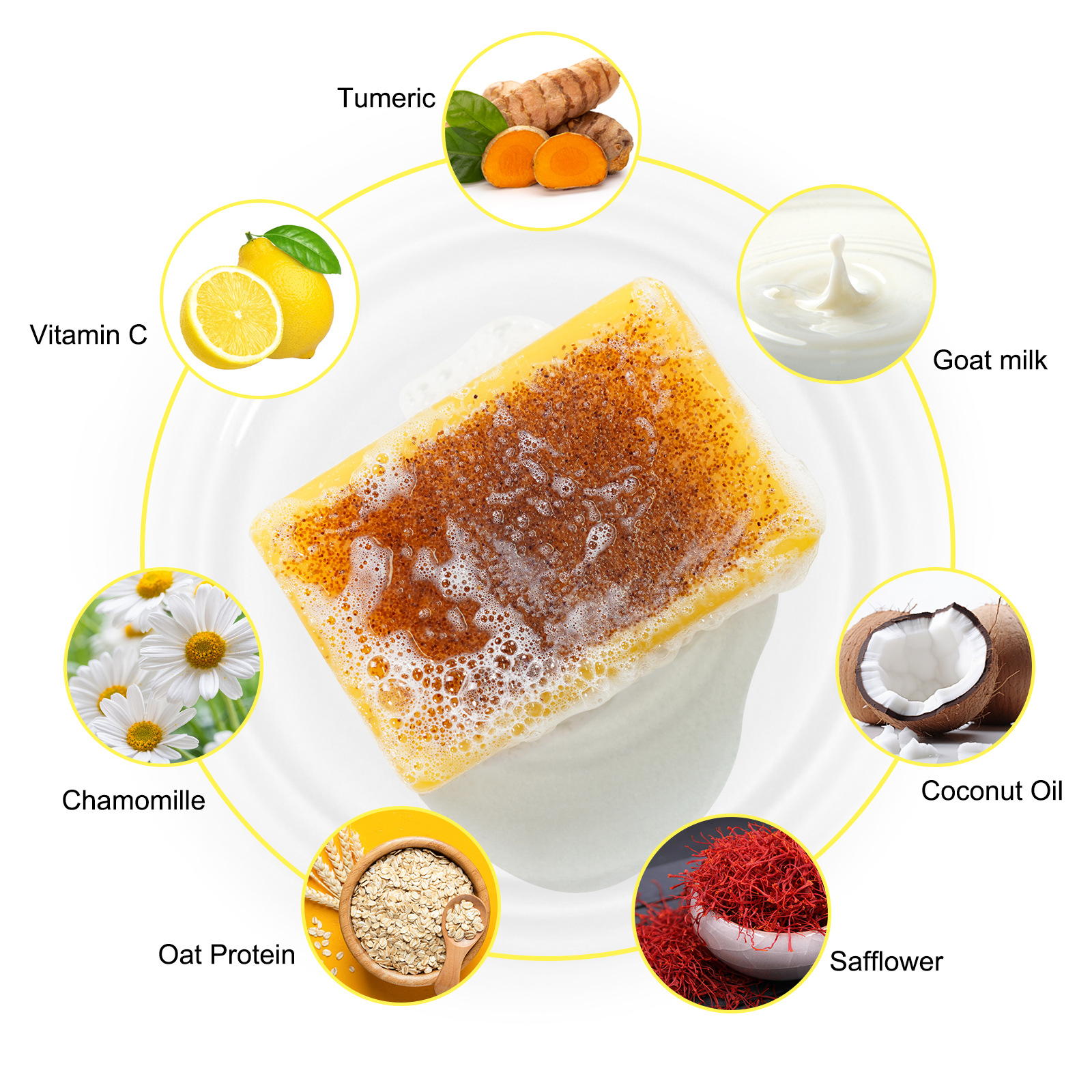116g Weight Bar Soap Personal Care Type 1 Piece Quantity Lemon Pattern Classic Style Style Lemon Bar Soap Classic Style Bath & Shower Personal Care 7
