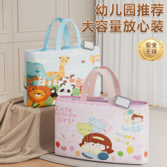 幼儿园被子收纳袋子学生棉被行李打包袋装被褥衣服专用手提袋防水
