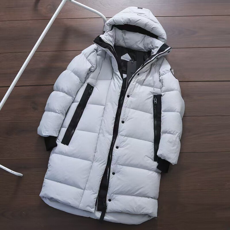 Cross-Border Classy Big Goose down Jacket Ouyang Nana Long Byward Black Label Canadian Same Style Parka Cross-Border Classy Big Goose down Jacket Ouyang Nana Long Byward Black Label Canadian Same Style Parka