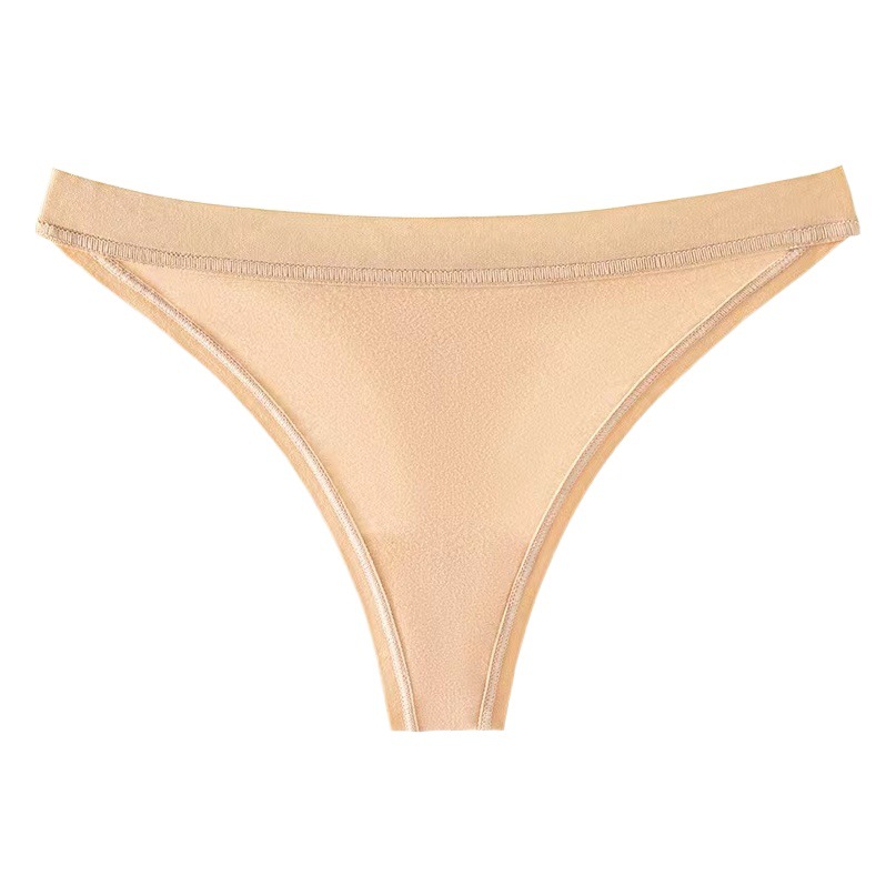 Comercio exterior europeo y americano transfronterizo ropa interior de algodón para niñas de cintura baja ropa interior sexy transpirable ropa interior en forma de t para mujeres al por mayor en grandes cantidades