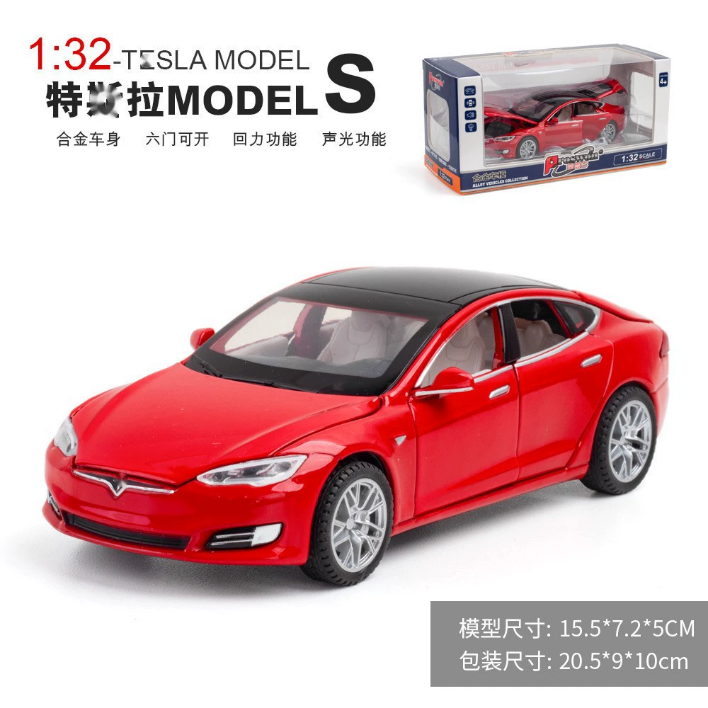 Tesla, реалистичный дом на колесах, металлический большой внедорожник, транспортная игрушка