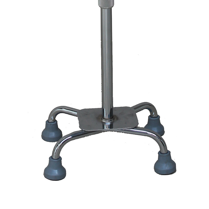 muletas médicas para ancianos, muletas de cuatro patas, muletas de cuello de cu