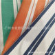Irregular wide thin stripe plain canvas yarn-dyed jacquard handbag baseball cap fabric factory in stock wholesale
