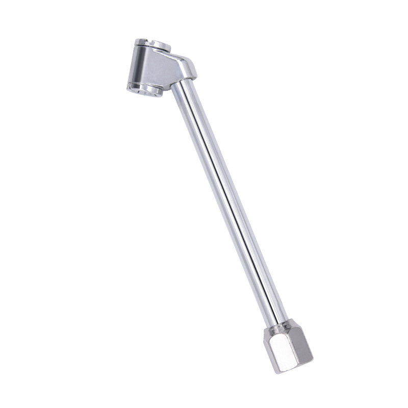 Boquilla para inflar neumáticos, boquilla para inflar coches, cabezal inflador para bomba de aire de bicicleta y motocicleta, varilla rápida, manómetro de aire para coche