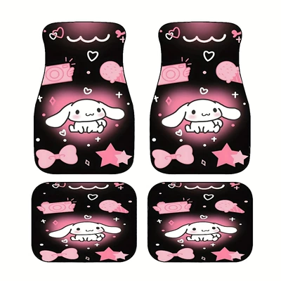 Avtomobil döşəmə paspasları — Amazon Temu Dropshipping Cartoon Foot Mats - fh619-22-3344cm4468cm-two-pieces-each