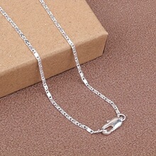 Q 12744 Copper flat link necklace ͭ�����������������羳