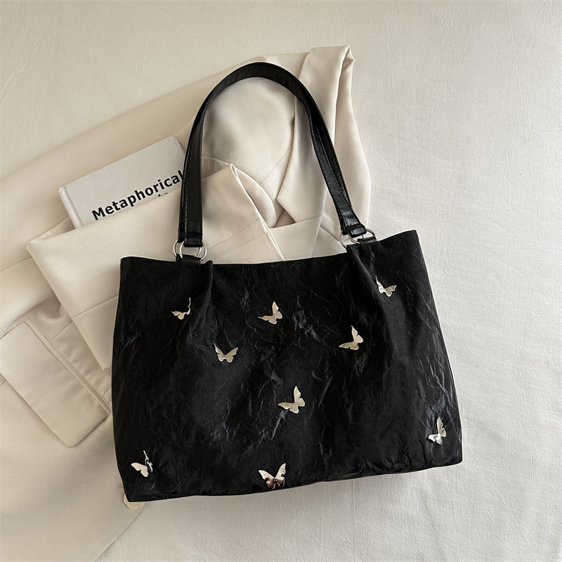 Bolsas de viaje de gran capacidad 2025, nuevas bolsas de mujer casuales, bolsas de arco de hombro para estudiantes universitarios, bolsas de clase.