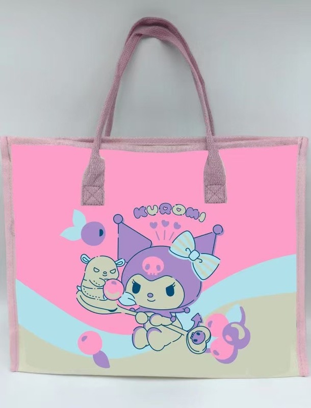 外国貿易カピバラ大容量キャンバスバッグ女性のファッション通勤トートバッグ漫画カピバラハンドバッグ卸売|undefined