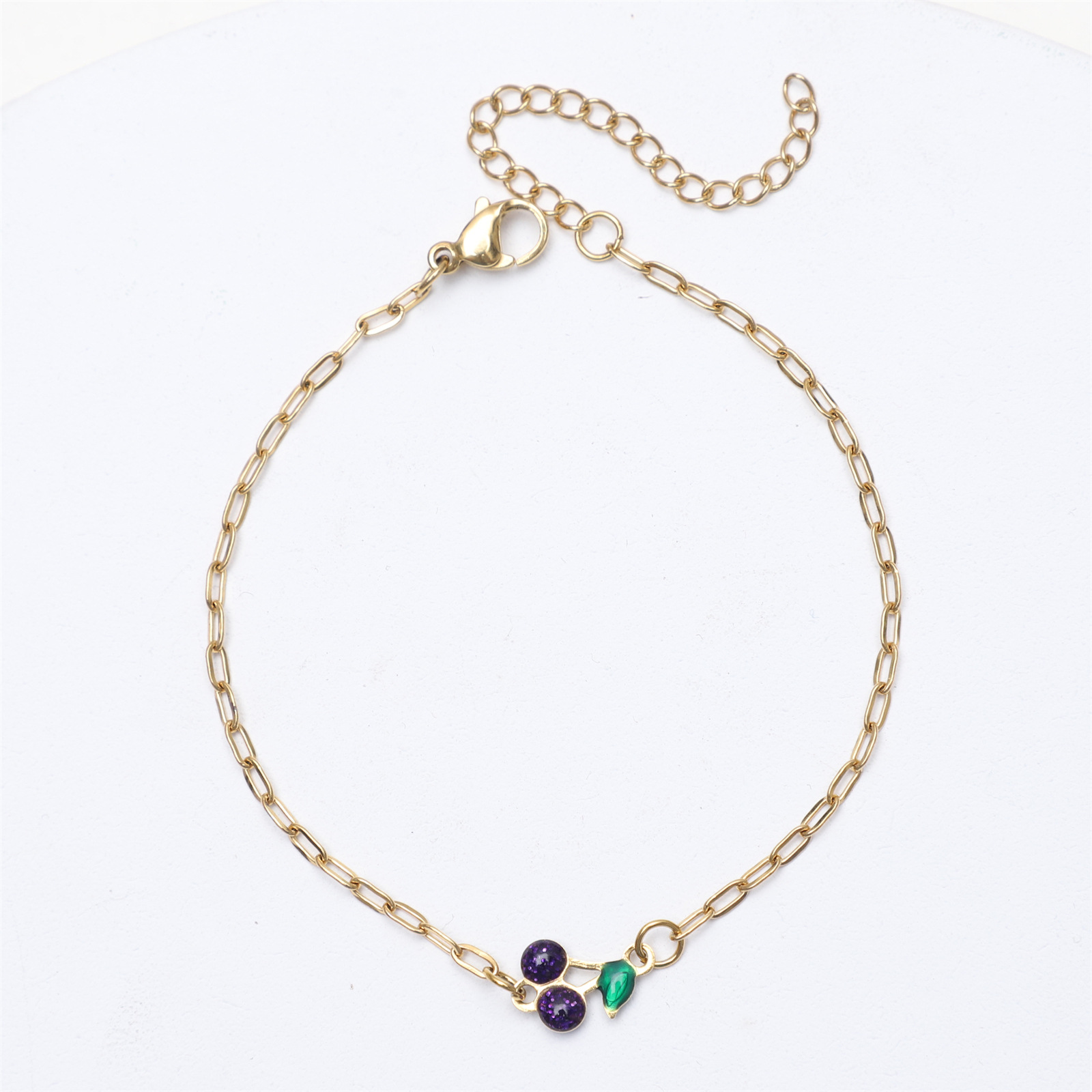 Bracciale da donna in acciaio al titanio ipoallergenico chic_voghion.com
