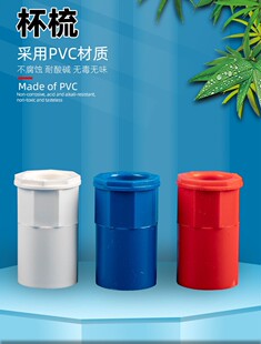亚诚塑胶厂家直供加厚彩色PVC杯梳 线盒线管联接件16螺接20锁母-阿里巴巴