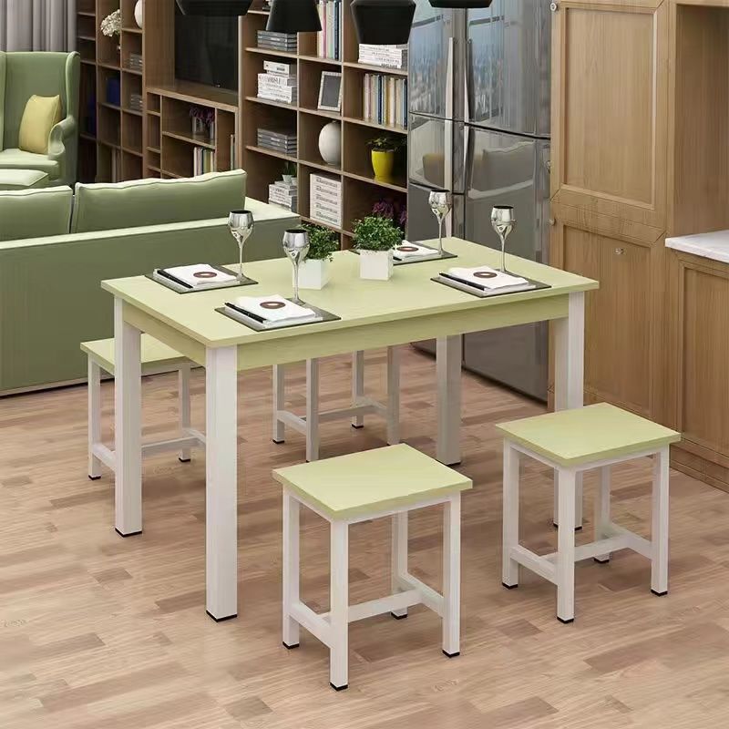 饭店餐桌椅组合简易长方形现代简约家用吃饭快餐桌小吃店商用桌子|undefined