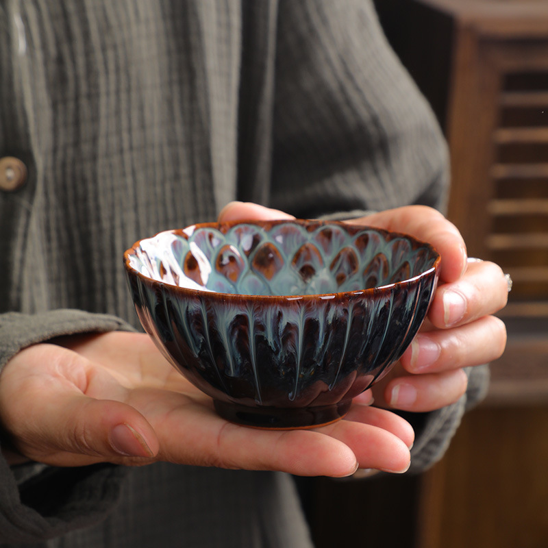 窯がティーカップに変わった陶磁器のティーカップは六本だけが工夫したティーカップを作って、家庭用の主人カップを卸売りして贈り物をする|undefined