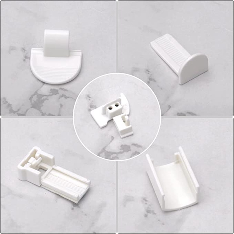 30件百折簾配件套裝  20MM百褶簾簡易安裝固定托架支架 窗簾配件