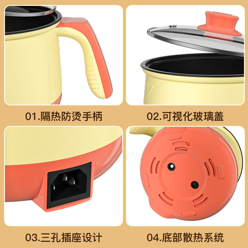 1.8 liter rice cooker multi-function electric cooker mini small single 2-person cooking student dormitory rice cooker electric cooker