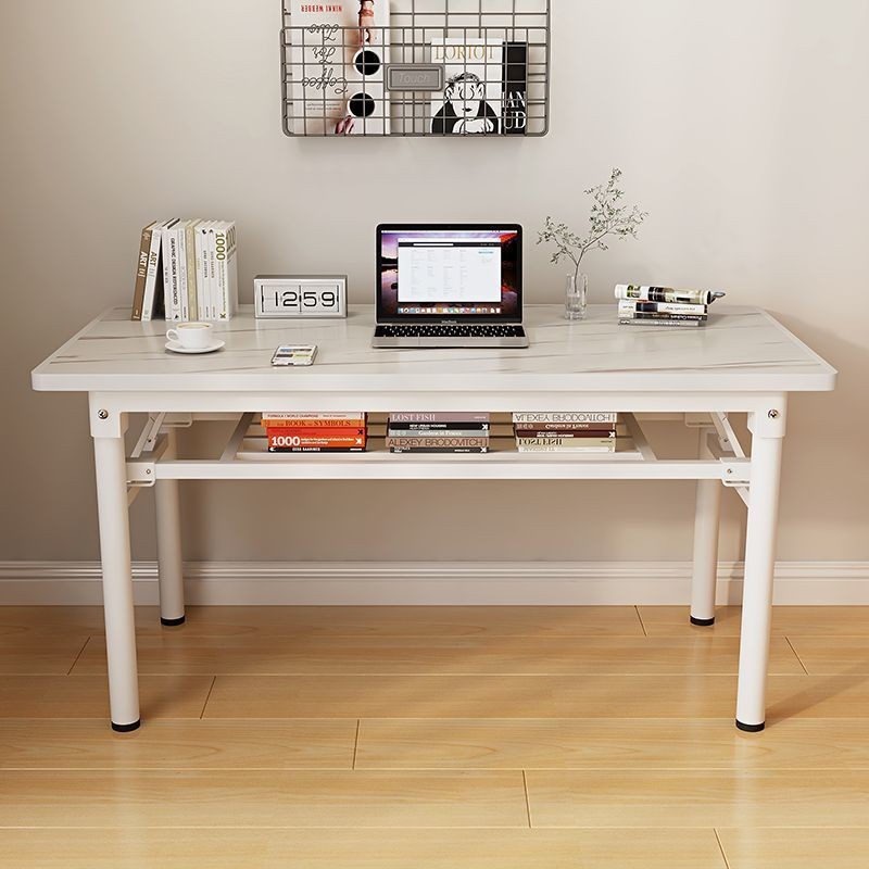 Mesa plegable mesa de computadora doméstica mesa de alquiler de casa mesa de comedor plegable mesa de estudio habitación dormitorio simple mesa pequeña