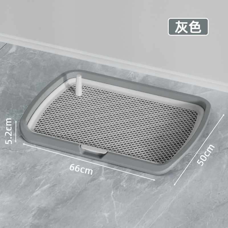 Inodoro de perros supergrande anti-derrames con columna vertical desmontable lavable lavabo de excremento de planta de lavabo de excremento de excremento