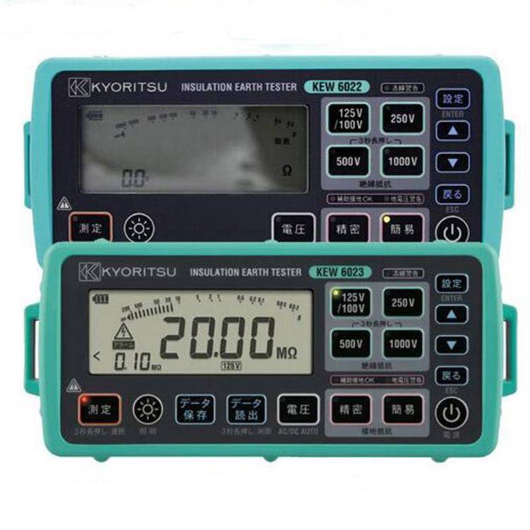 共立  克列茨kyoritsu KEW 6022   绝缘接地电阻表  安规测试仪