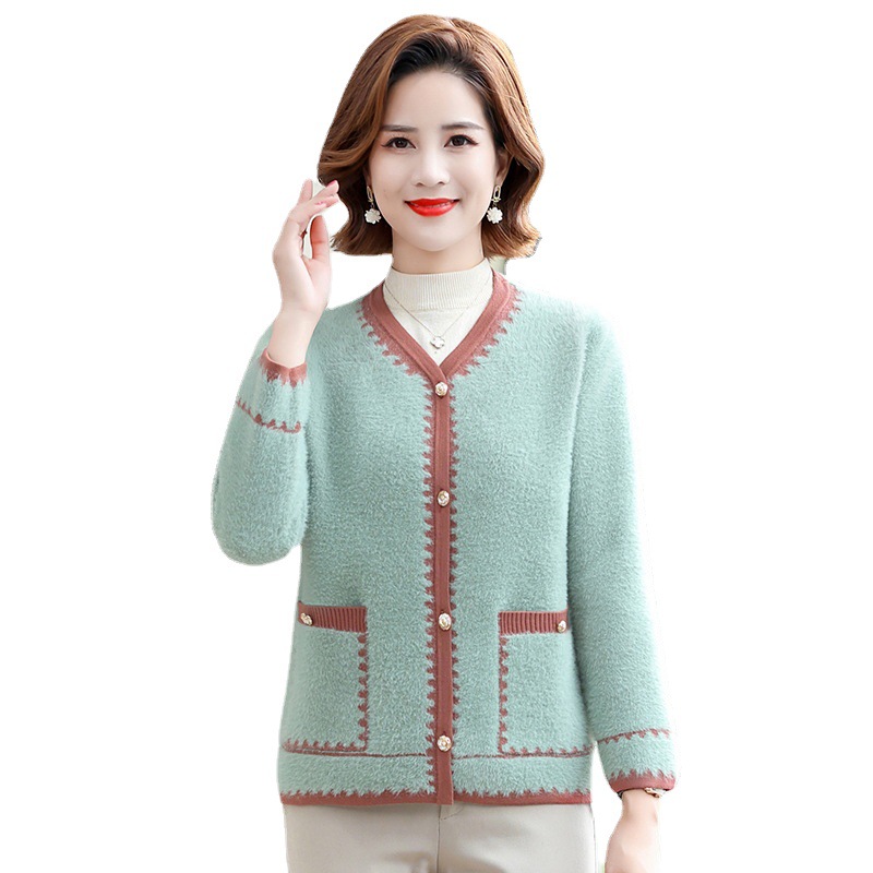 D7283 1170K ÁO KHOÁC NỮ TONTDI MÙA XUÂN THU ĐÔNG TRUNG NIÊN TRÔNG TRẺ HƠN TUỔI THỜI TRANG NỮ G04 SẢN PHẨM MỚI