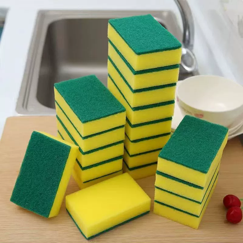 Стиральный губка для мытья посуды Wipe Hundred Clean Cloths Cleaning Night Magic Power Wipe Bowl Wash Pot and Brush Bowl Bowl Sponge Kitchen Cotton