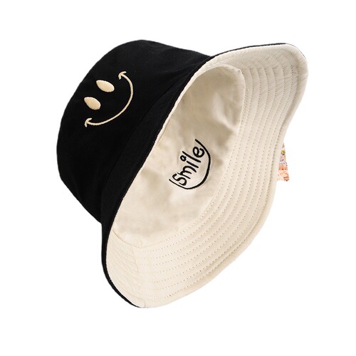 GD Daisies Dual-Sided Fisherman Hat for Women Spring and Summer Korean Version New Sunshade Bucket Hat for Men Chrysanthemum Sun Hat Thin Model