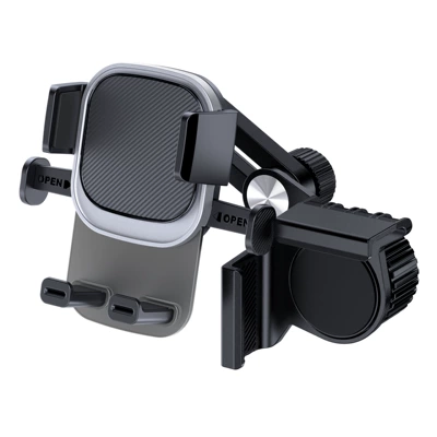 Car phone holder | mobile phone navigation bracket - j42-p2-car-central-control-screen-mobile-phone-bracket-silver