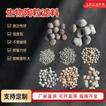 陶粒滤料厂家现货BAF曝气池专用3-5mm高效挂膜轻质生物陶粒滤料