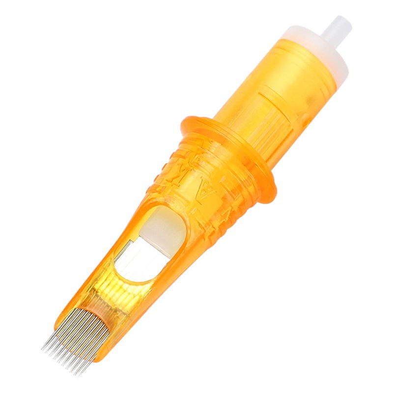 Golden shark tattoo embroidery eyebrow tattoo integrated needle RL RS M1 RM F tattoo needle cutting line mist tattoo equipment