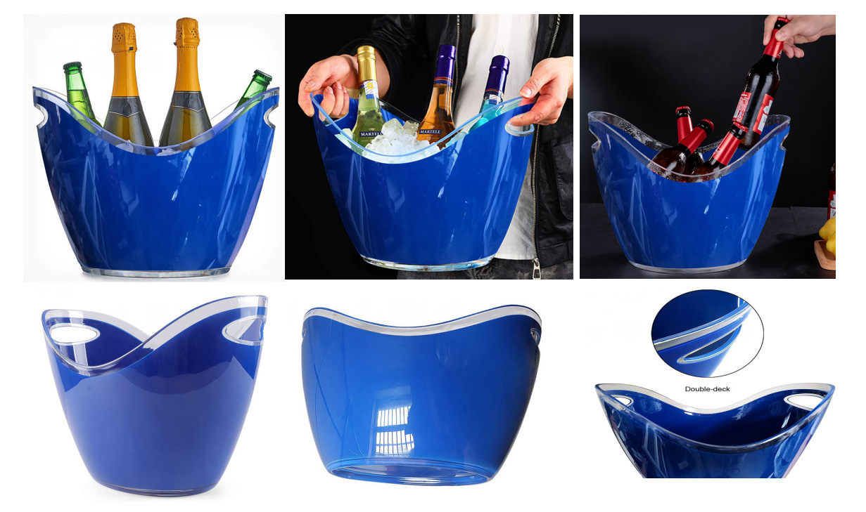 Xô đá ướp rượu vang in logo theo yêu cầu 3 undefined