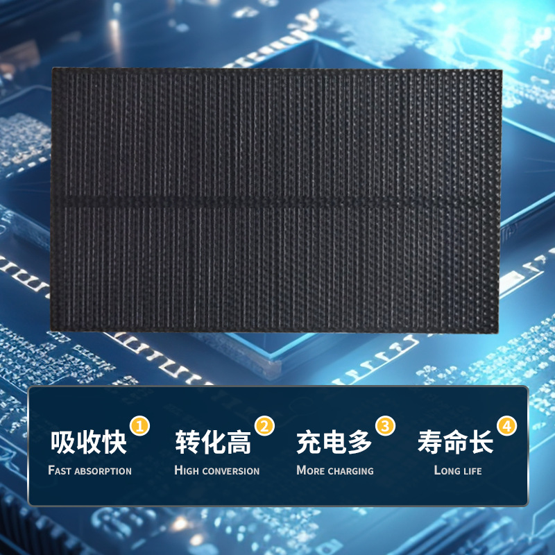 Солнечная панель Guangpuda 5V 2W стандарт