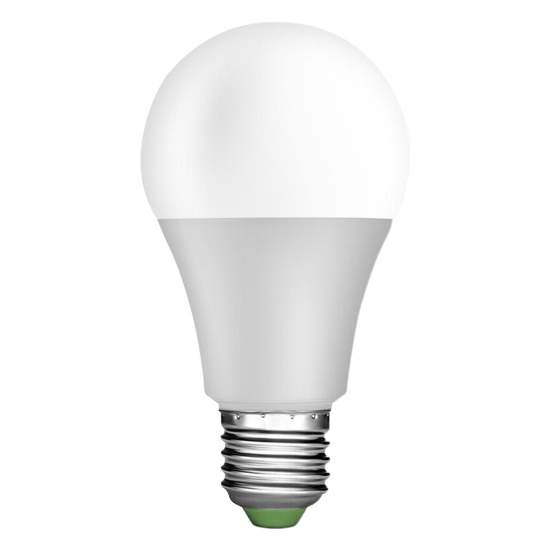 Bombilla LED con sensor de radar, sensor de cuerpo humano, control de sonido y luz, bombilla inteligente para propiedades, pasillos, ahorro de energía, casquillo E27.