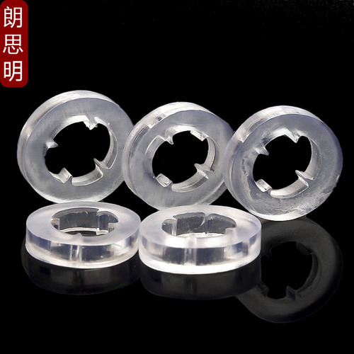 BB4C wholesale drill tail screw tailset screw washers waterproof plastic flat washers anti-slip plastic spacers