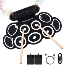 G7手卷电子鼓折叠便携架子鼓练手神器爵士鼓初学者电子游戏鼓