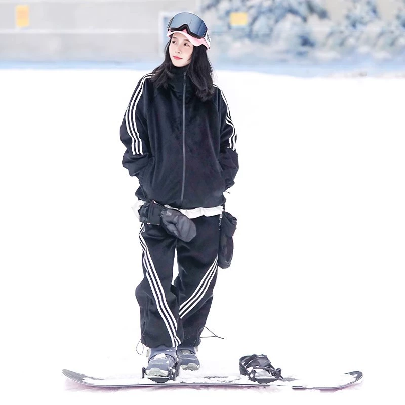 DOOKSNOW новый лыжный костюм для женщин и мужчин, снежный костюм, однобортный и двубортный американский ветрозащитный и водонепроницаемый лыжный костюм