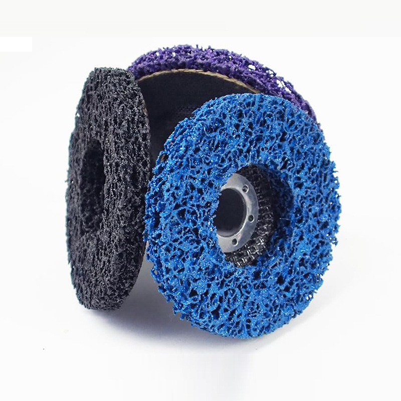 Pintura de eliminación de óxido pieza de molienda de diamante púrpura pieza de molienda de Diamante Negro hoja de coche eliminación de metal pintura eliminación de óxido de metal pulido