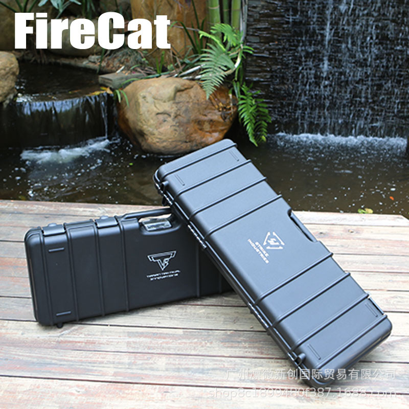 户外FX工具箱钓鱼杆收纳箱子HK鸡蛋绵SLR防爆抗摔手提M4收纳箱