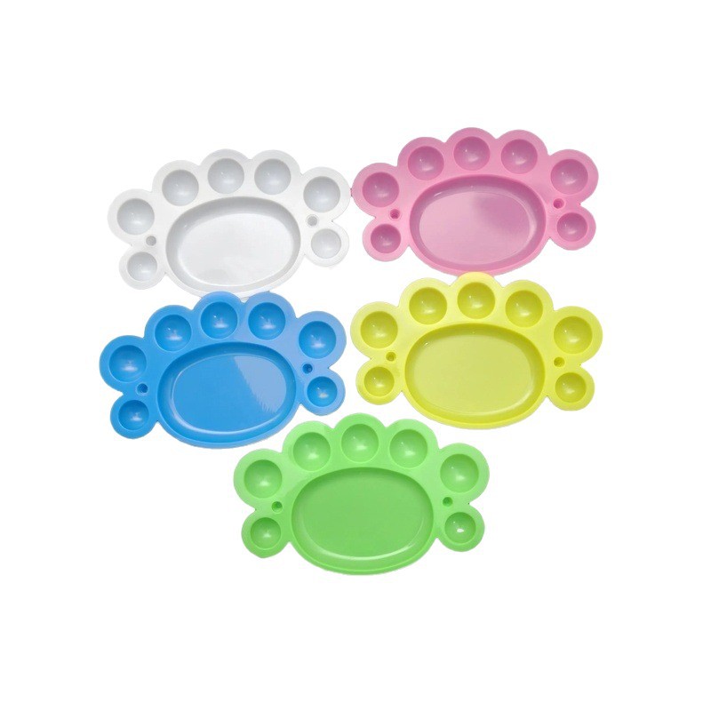 Paleta de color multi-especificación directa de fábrica   Pintura paleta acuarela pie pequeño tablero de pintura artística tablero de pintura manual