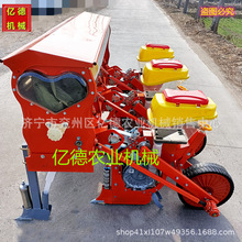 上海熱銷四輪帶玉米懸浮精播機施肥免耕精播機行距株距可調加厚款