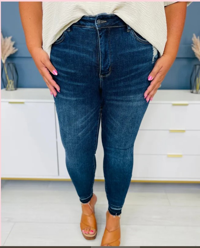 Women's Jeans New Large Women's High Elasticity Wear Tight Small Feet Slim Fit Jeans _voghion.com