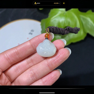[Maitreya Laughing Buddha] Boutique Hotan Jade, Delicate and Oily, Exquisite Workmanship 250122S Specification: 2
