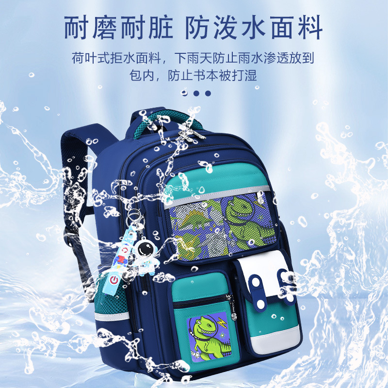 Mochila escolar para estudiantes de primaria niñas Grado 1 - 3 - 6 6 - 9 - 12 niños de 6 años de edad Mochila de hombro de luz infantil