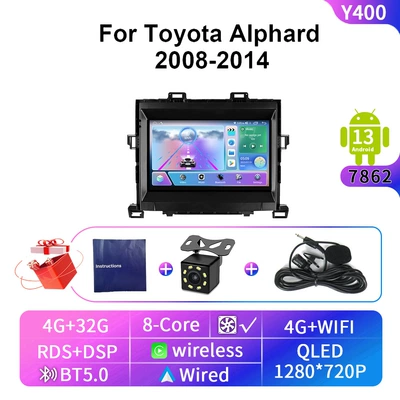 Car display of Toyota Alphard Navigation - wifi4g-4-32g