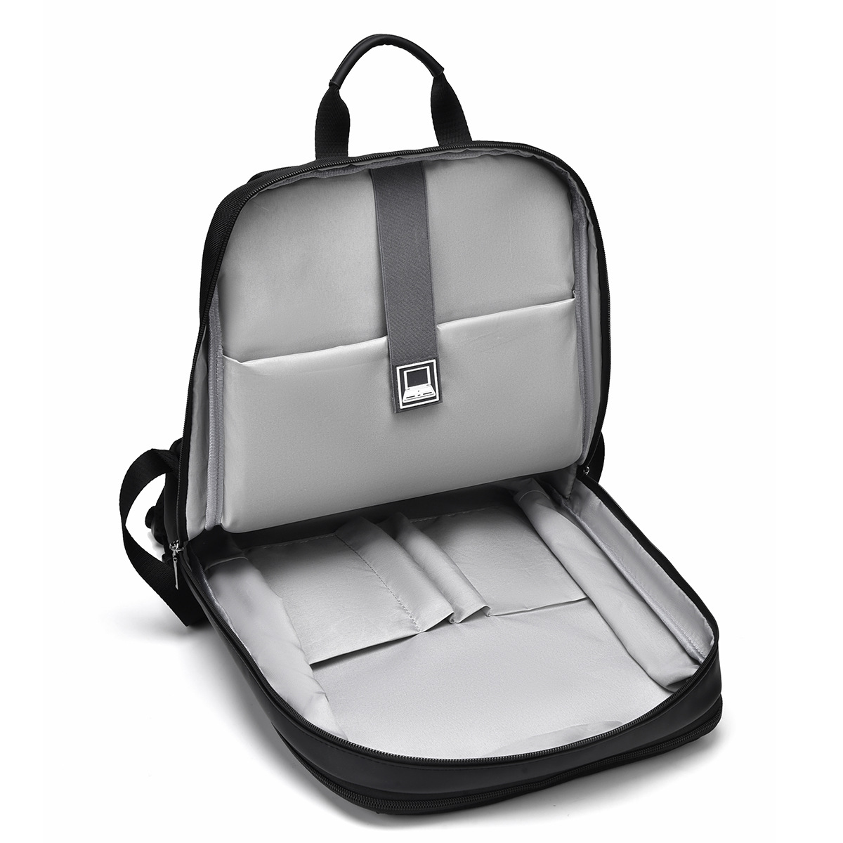 2024 nueva mochila para computadora de gran capacidad, mochila de viaje de negocios multifuncional de todo fósforo de moda para hombres, logotipo impreso