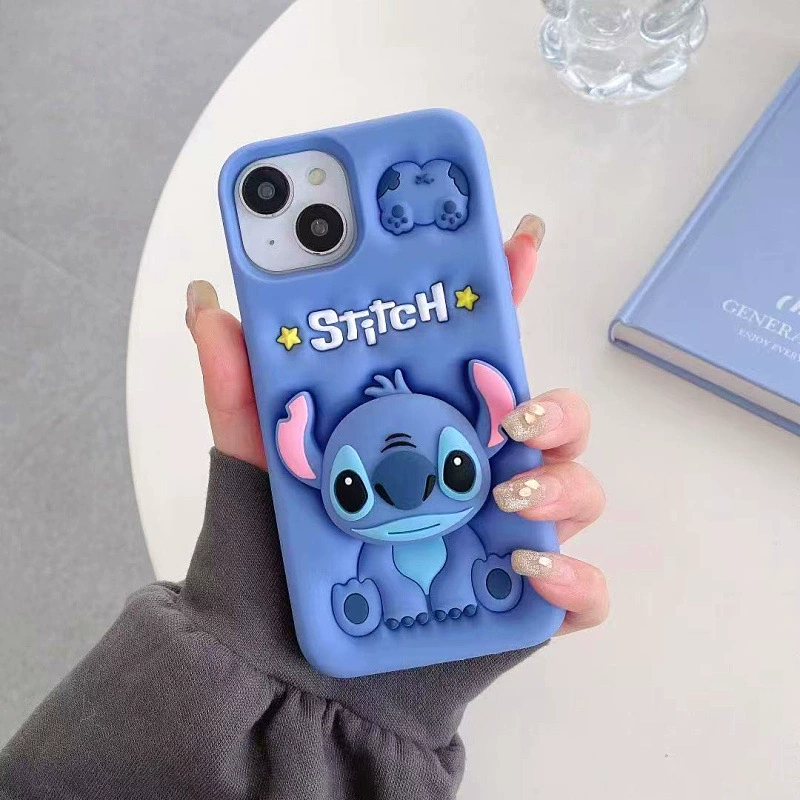 Apple, совместимый чехол для телефона, силиконовый iPhone 17, мультяшная милота, iphone, 16promax
