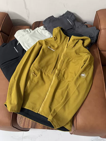 Fully taped seams version MAMMUT GAMMA thin fleece spring/autumn outdoor windproof and water-repellent jacket